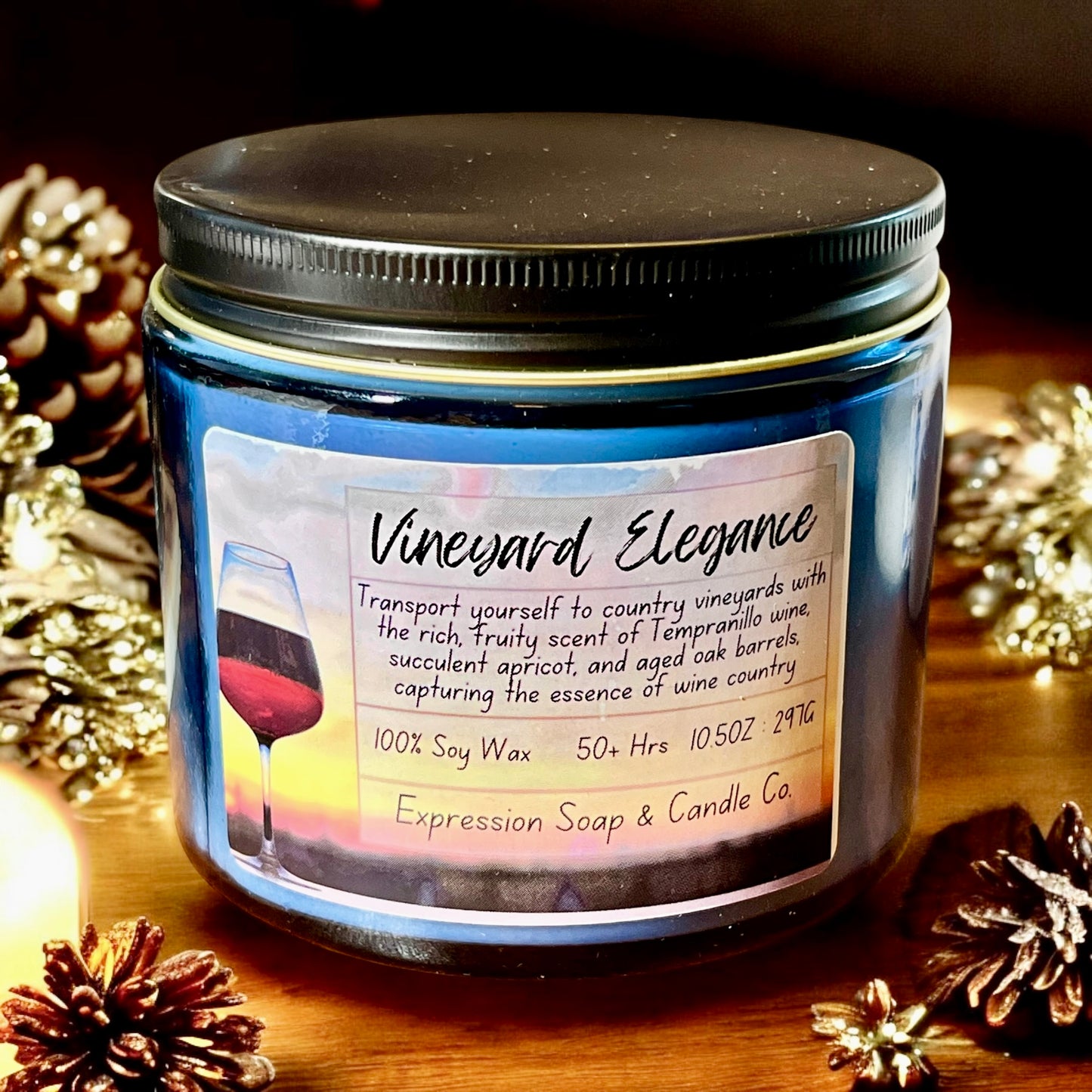 Vineyard Elegance Candle