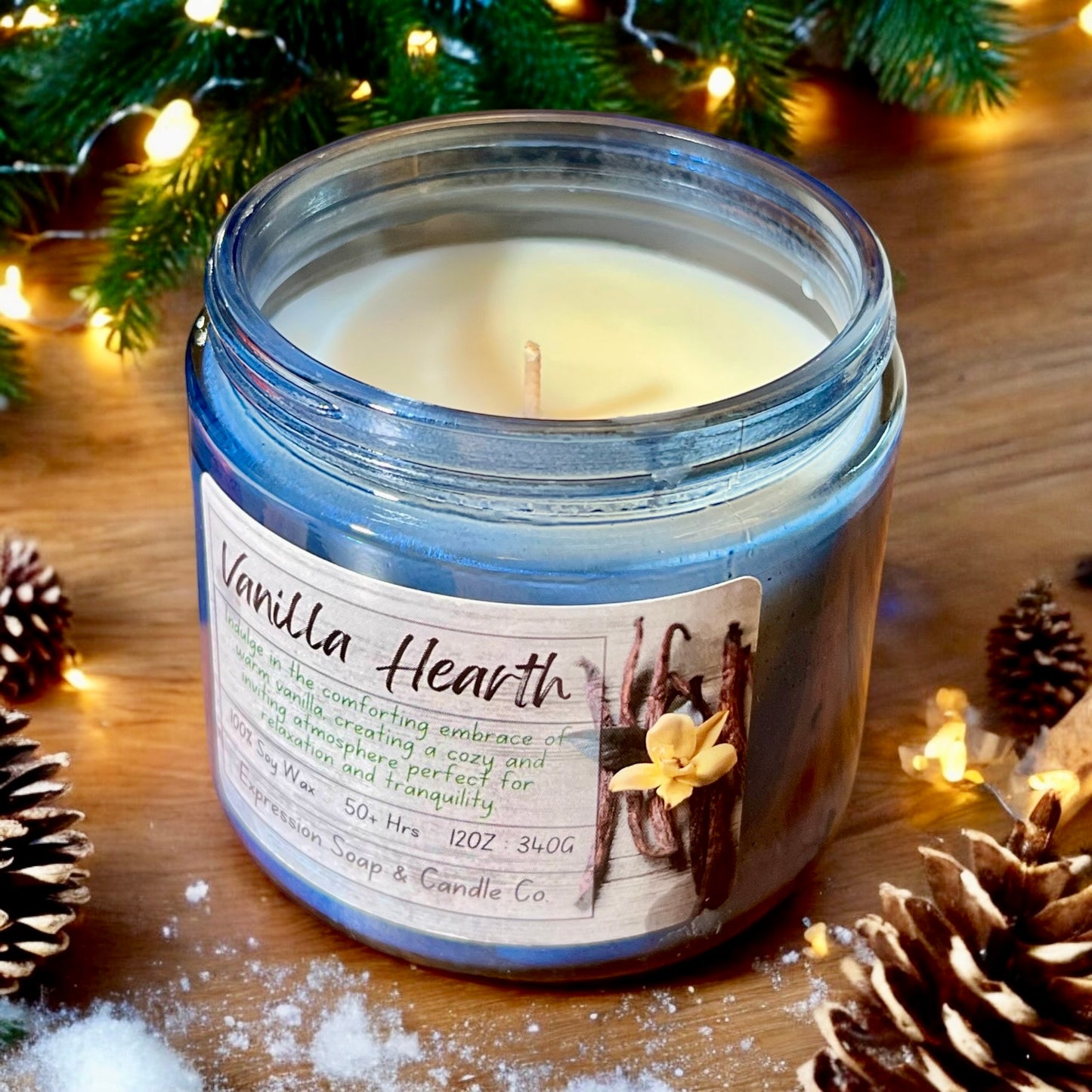 Vanilla Hearth Candle