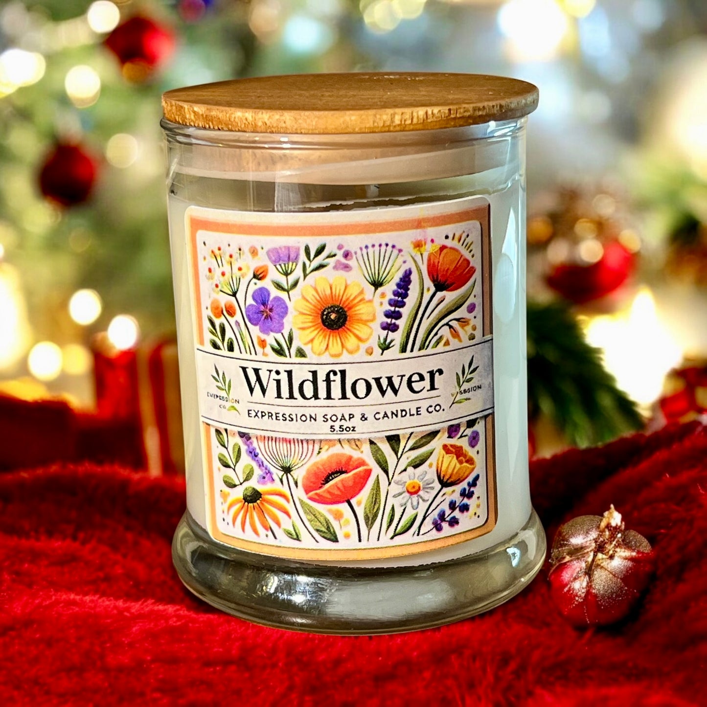Wildflower Candle