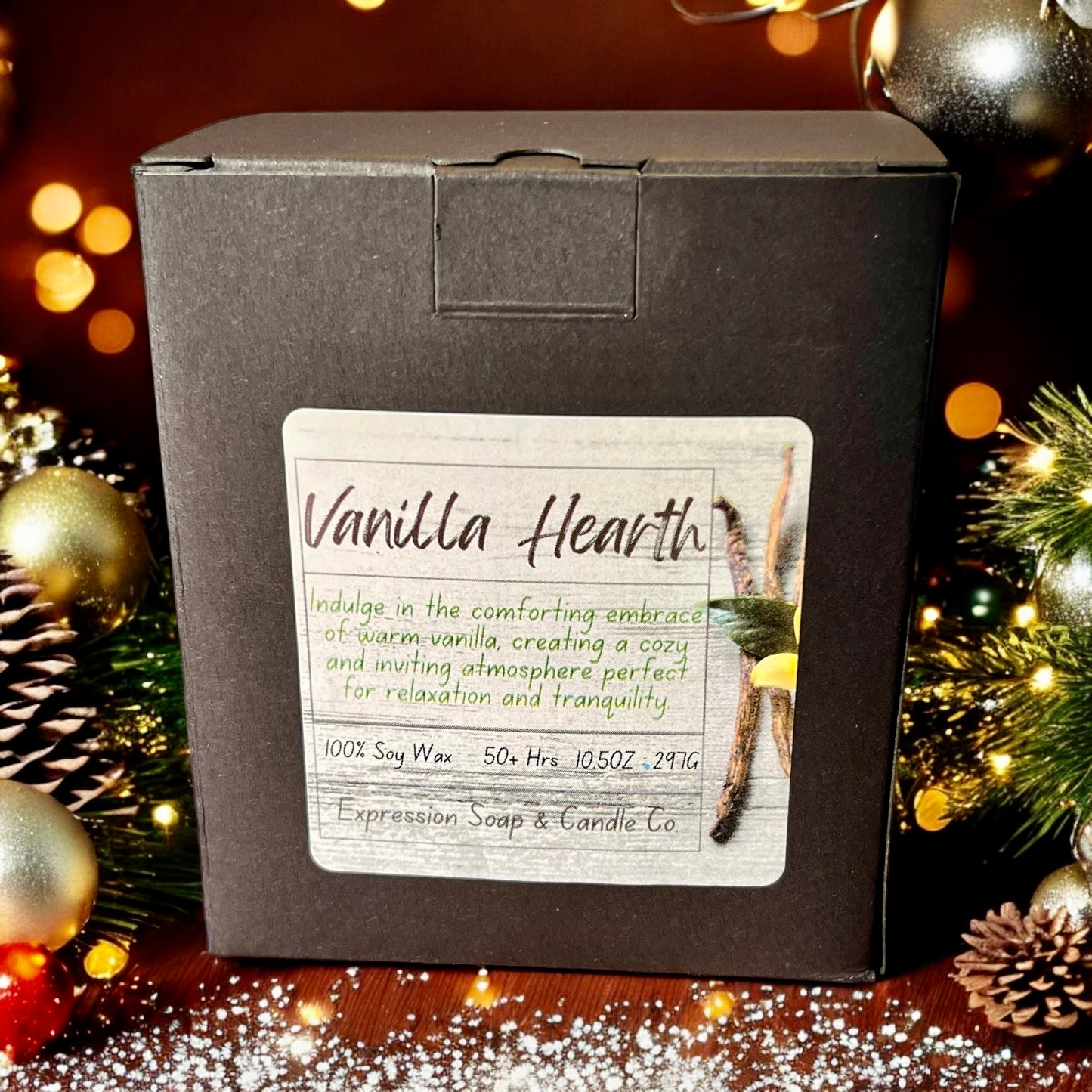 Vanilla Hearth Candle