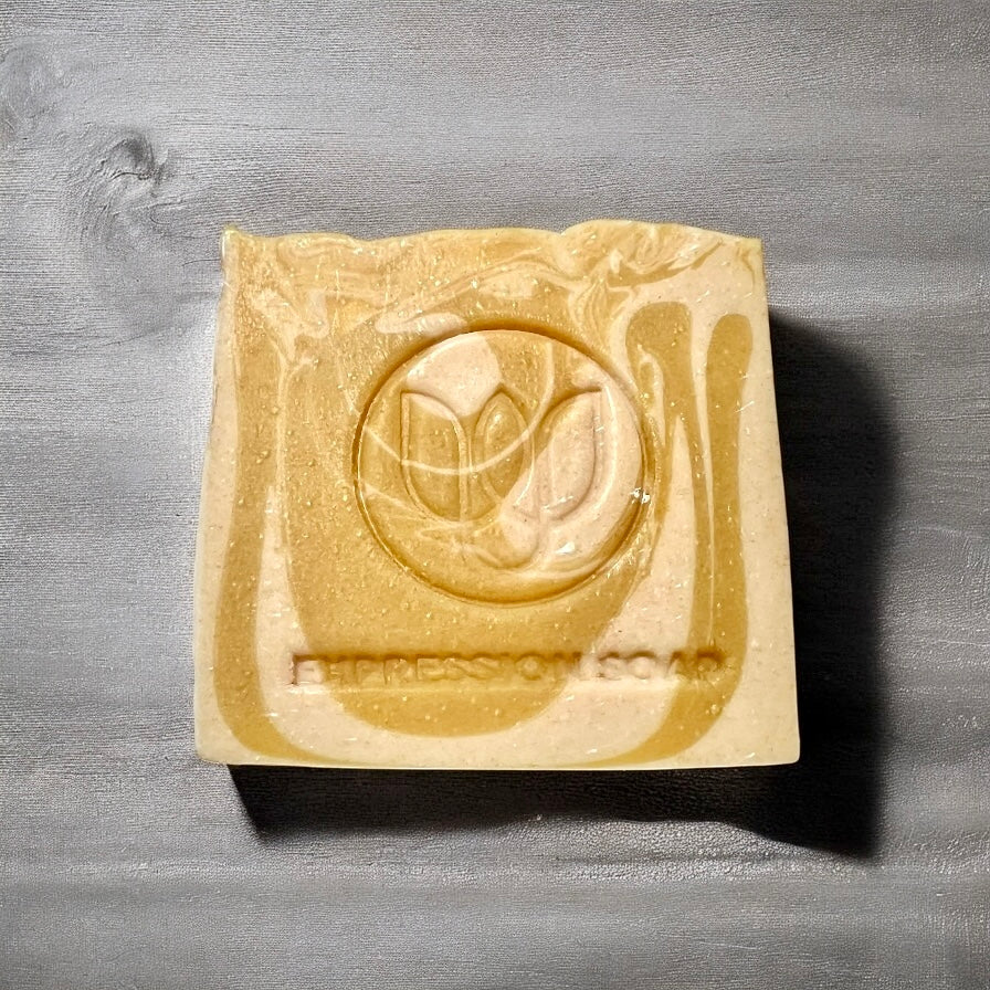 Lemon Zest Goat’s Milk Soap – All Natural, Handmade, 4oz Bar by Expression Soap